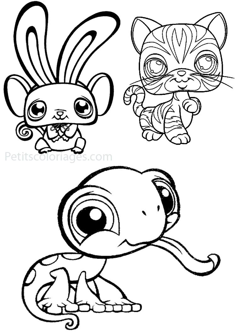 11 dessins de coloriage Littlest Petshop A Imprimer à imprimer