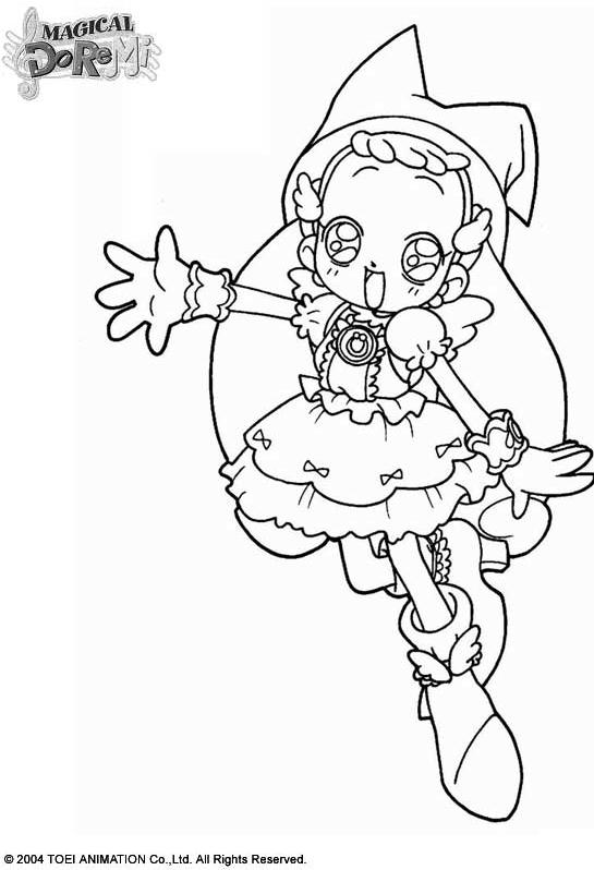 coloriage magic a imprimer