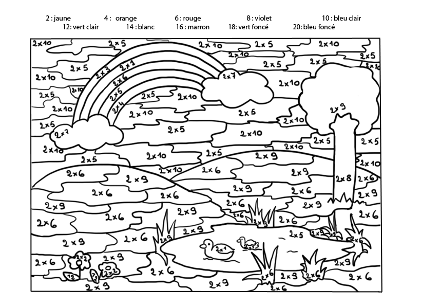 coloriage magic ce1