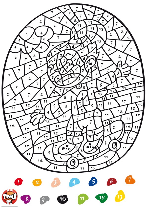 coloriage magic ce2