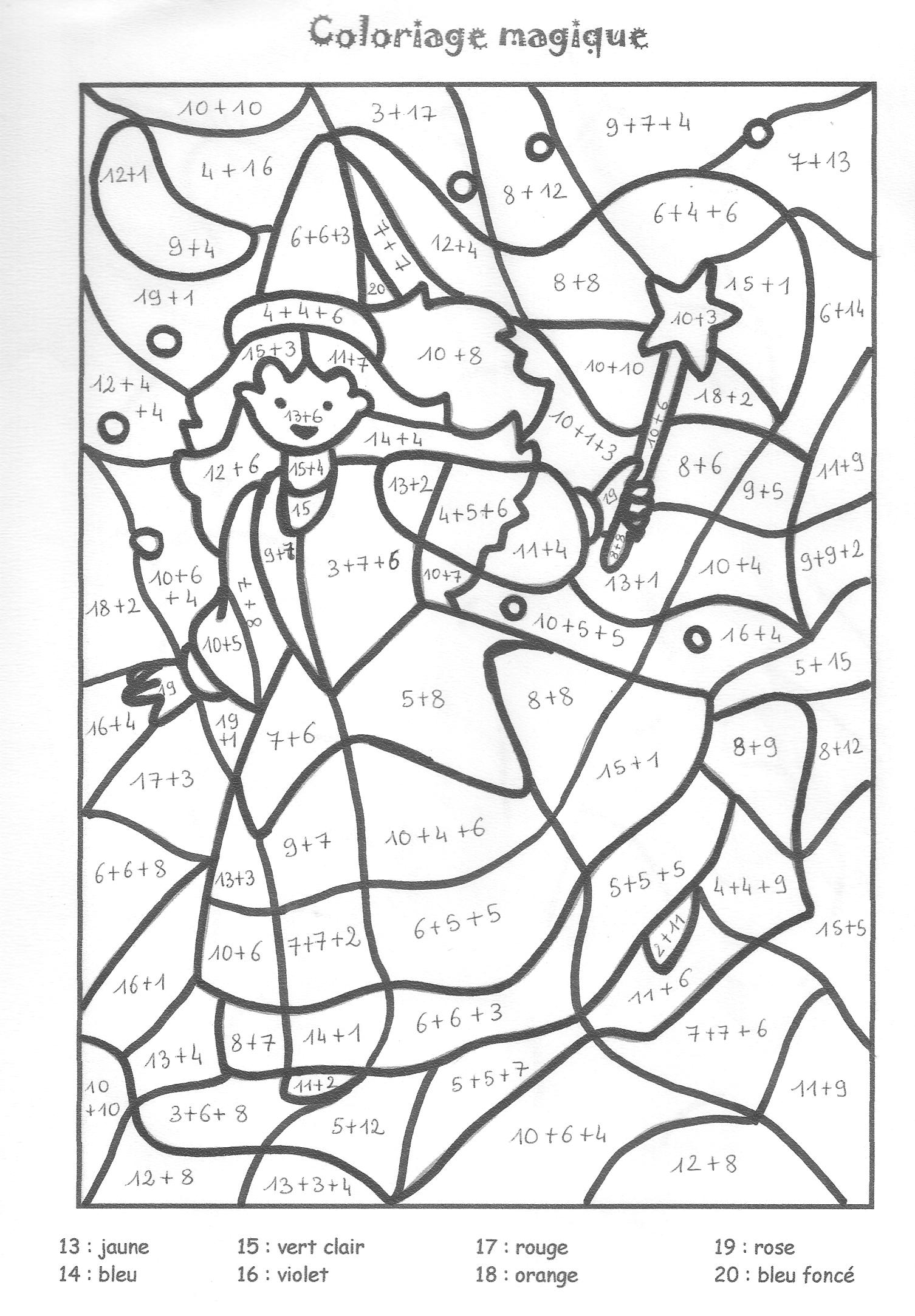 Coloriage Magique son Ch  Haut Coloriage HDImages et Imprimable Gratuit