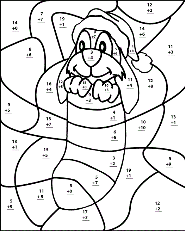 coloriage magique ce1 maths