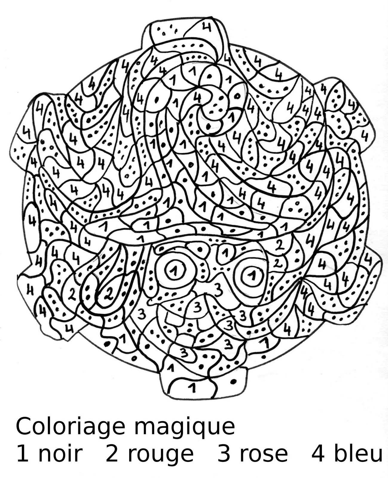 coloriage magique grande section