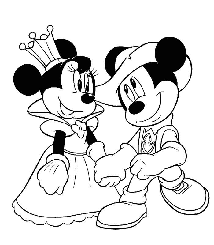 coloriage mickey a imprimer gratuit