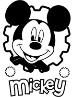 coloriage mickey et minnie en ligne