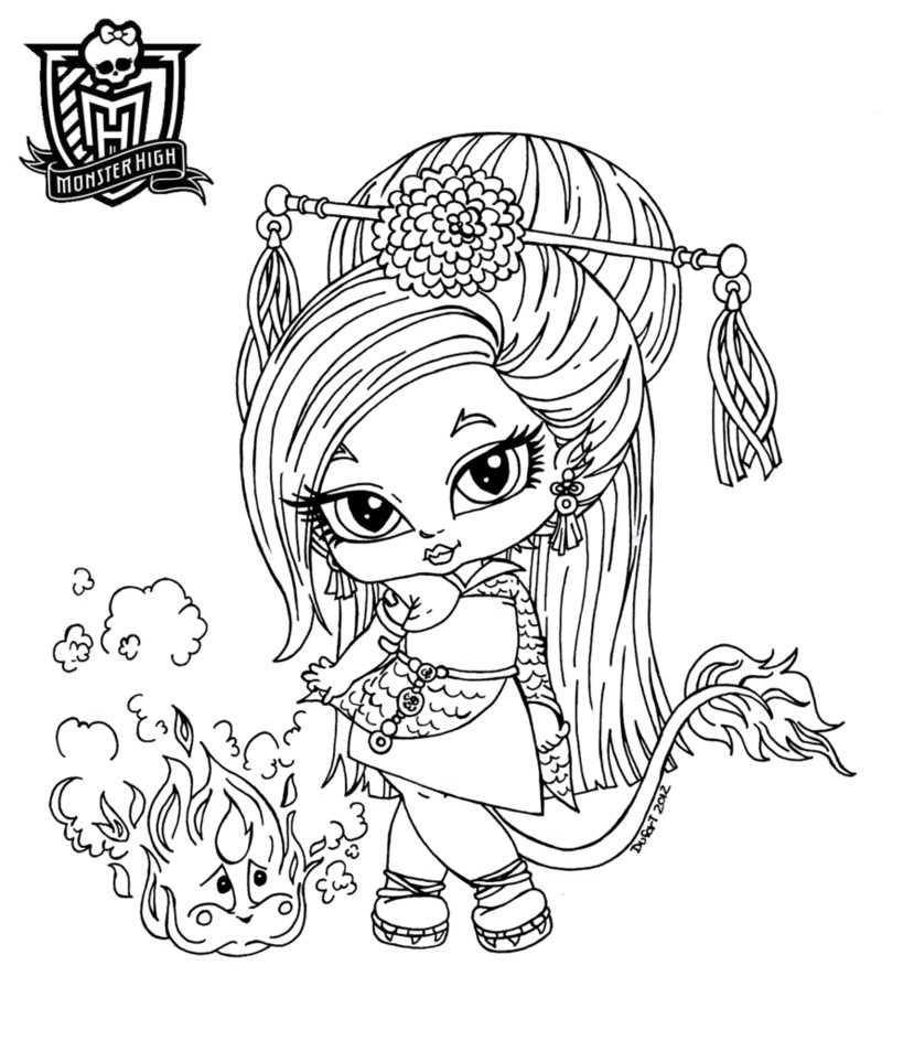 coloriage monster high en ligne