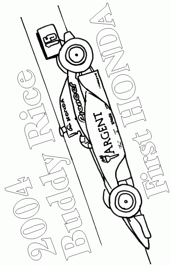 coloriage moto course