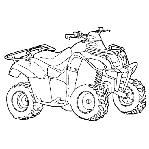 coloriage moto course