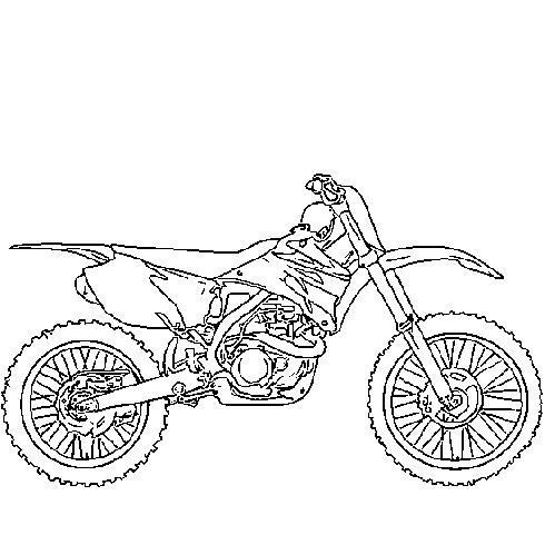 coloriage moto en ligne