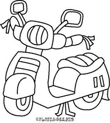 coloriage moto en ligne