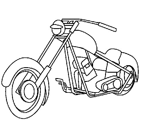 coloriage moto en ligne