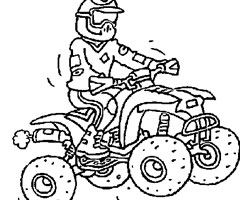 coloriage moto en ligne