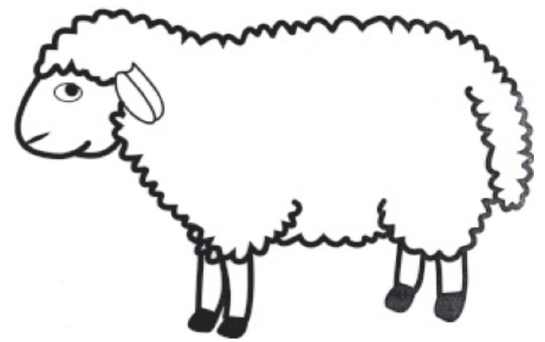 coloriage mouton imprimer gratuit