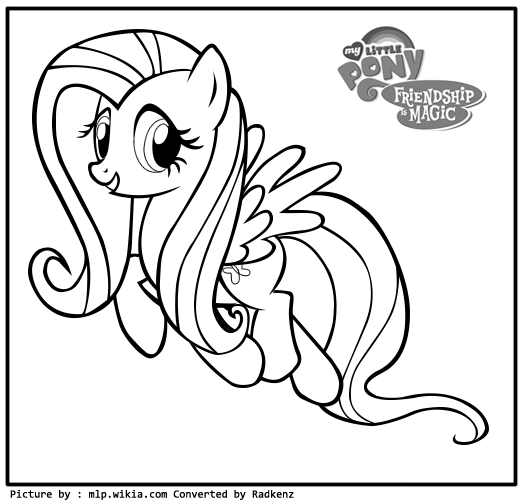 coloriage my little pony equestria