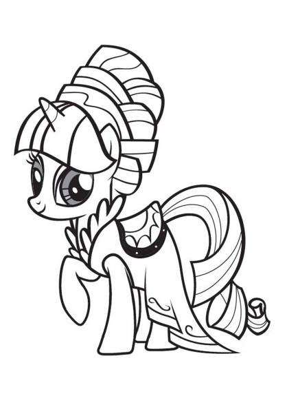 coloriage my little pony gratuit