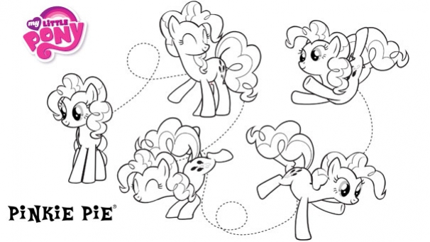 coloriage my little pony pinkie pie