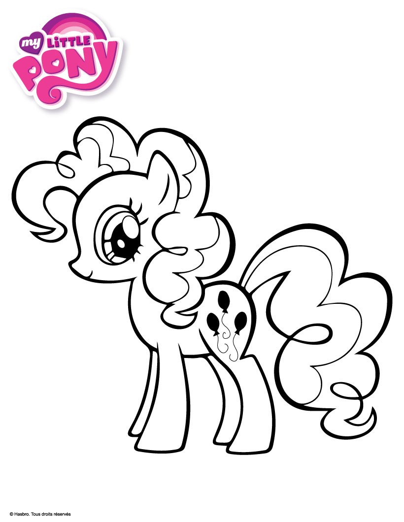 coloriage my little pony pinkie pie