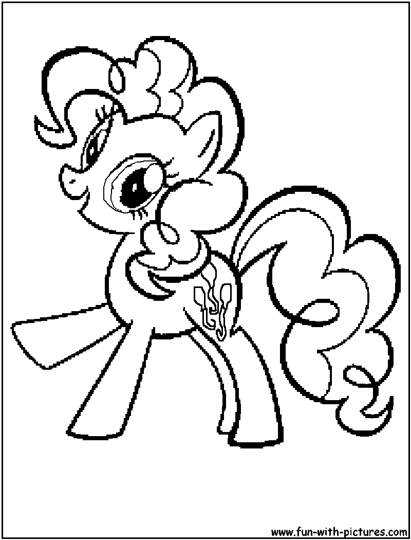 coloriage my little pony pinkie pie