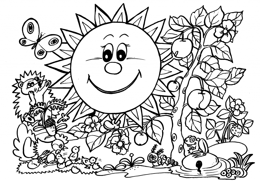 19 dessins de coloriage Nature Et Animaux à imprimer