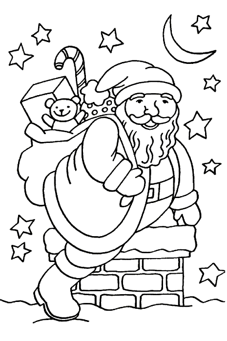 90 dessins de coloriage Noël Cp à imprimer