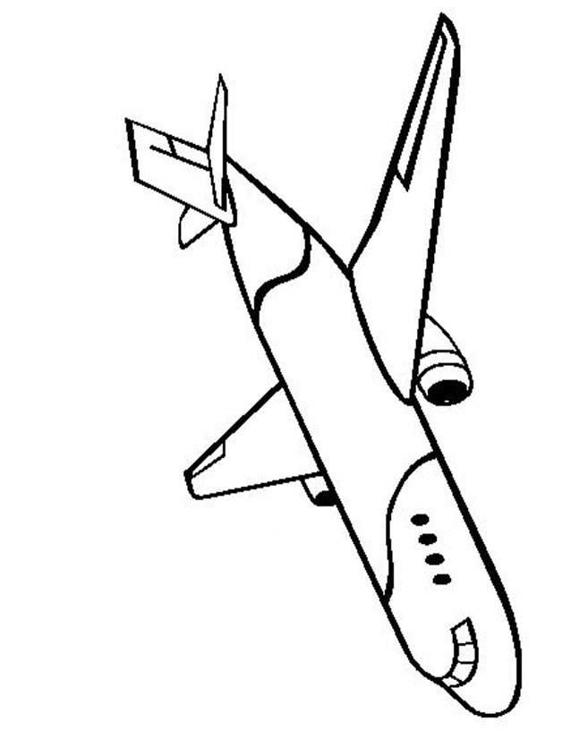 coloriage oui oui avion