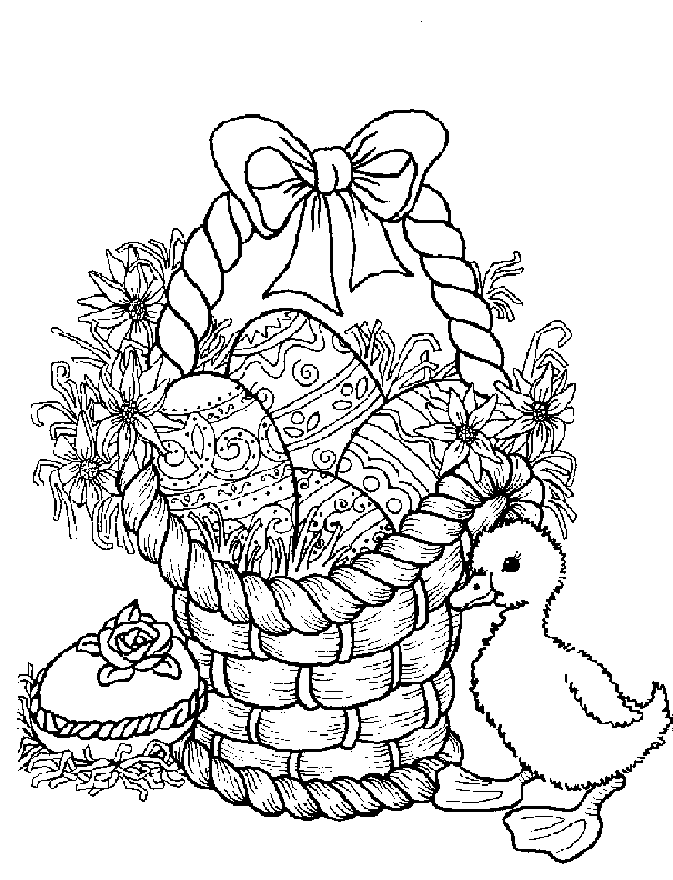 coloriage paques a imprimer gratuit