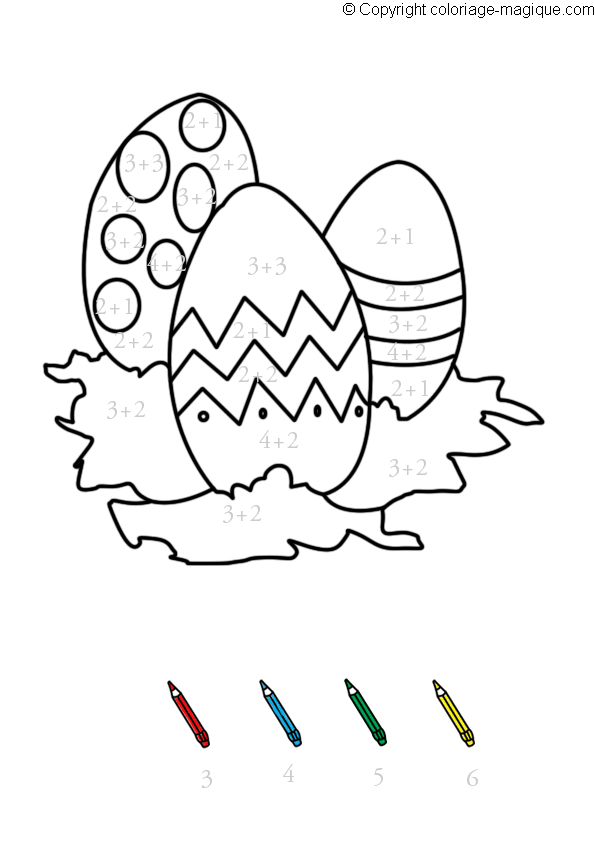 coloriage paques maternelle