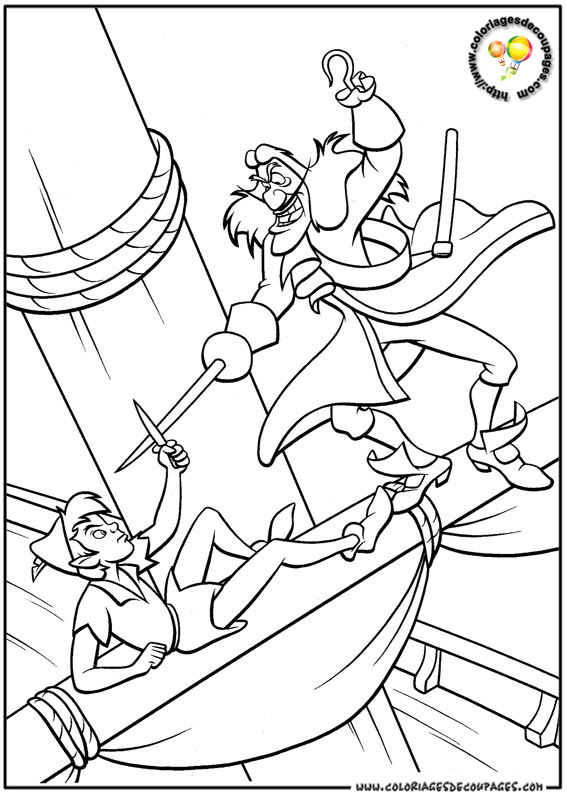 coloriage peter pan 2