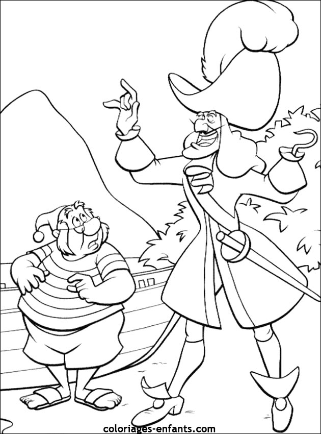 coloriage bateau pirates des caraibes