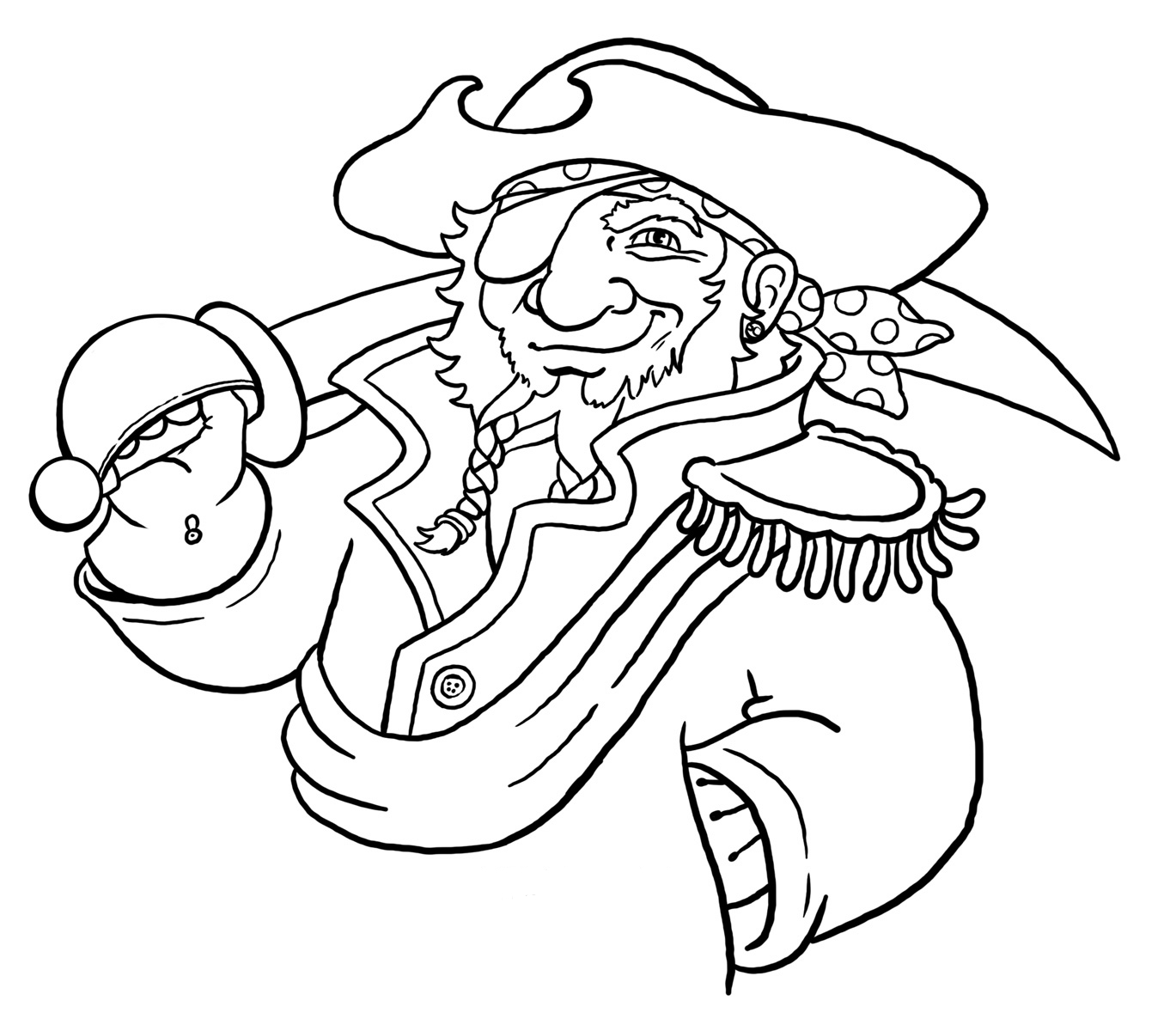 jeux de coloriage a dessiner pirate des caraibes