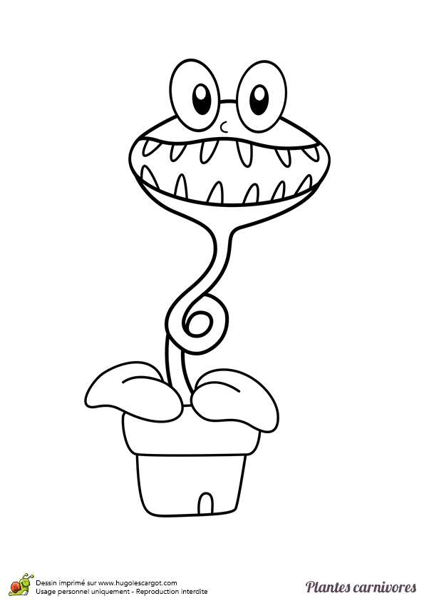 107 Dessins De Coloriage Plante à Imprimer