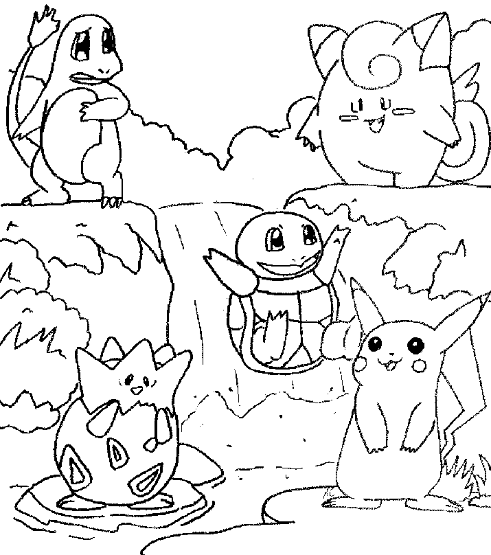 Pokemon Coloring Pages