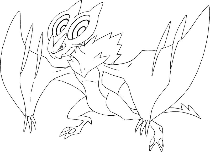 coloriage pokemon x