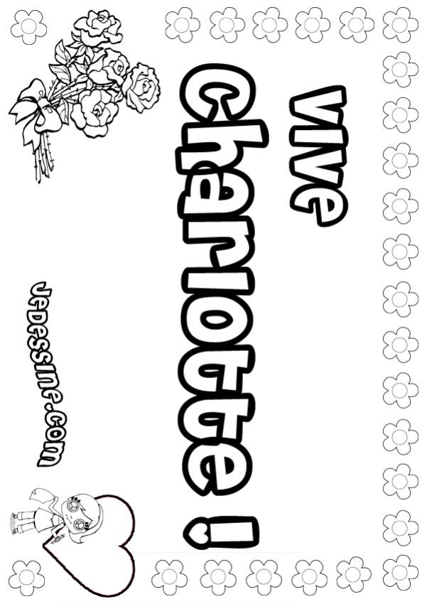 coloriage prenom en ligne