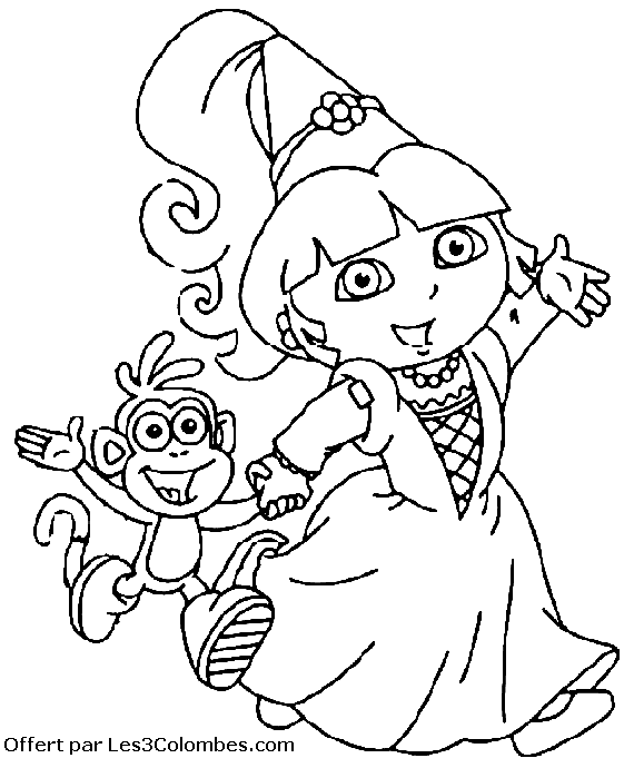 coloriage princesse en ligne