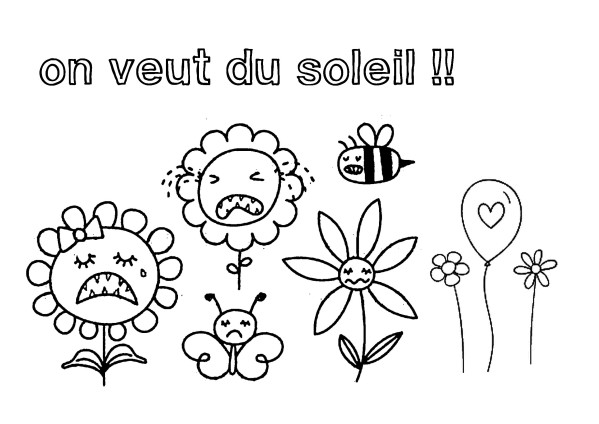 coloriage printemps adulte