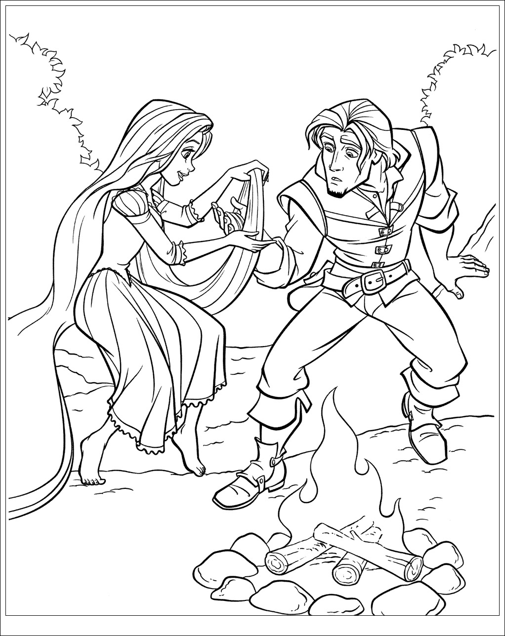 coloriage ƒ dessiner raiponce jeux jeux dessin ƒ colorier raiponce gratuit coloriage raiponce princesse