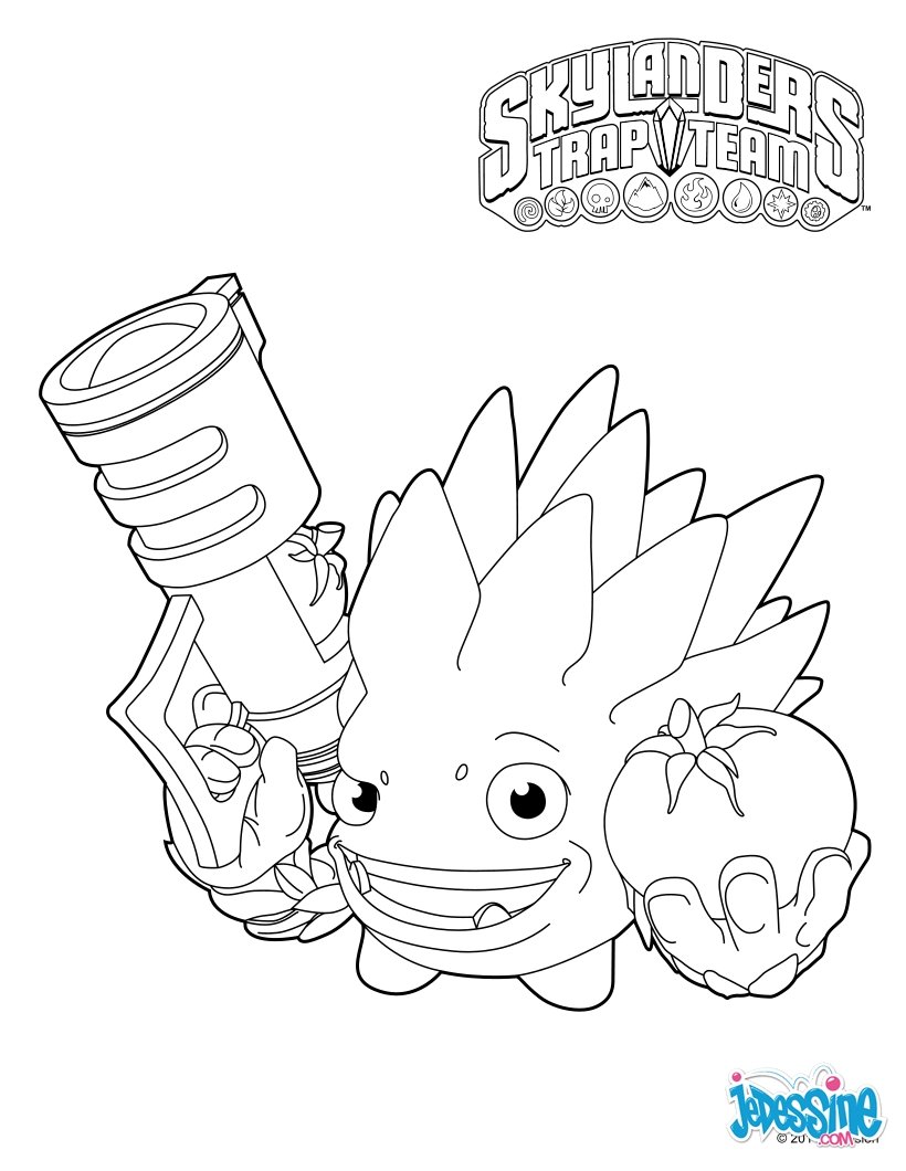 coloriage skylanders superchargers