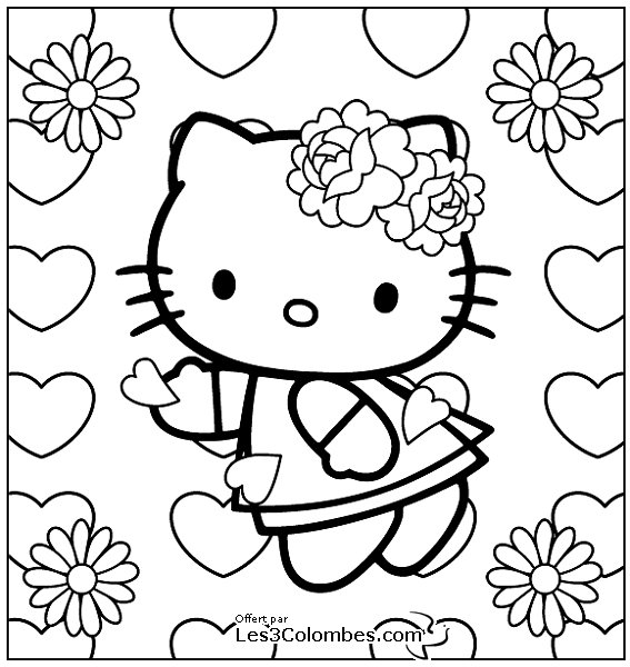 coloriage st valentin pour maman