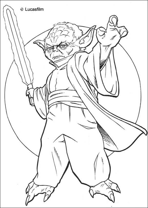 coloriage star wars gratuit