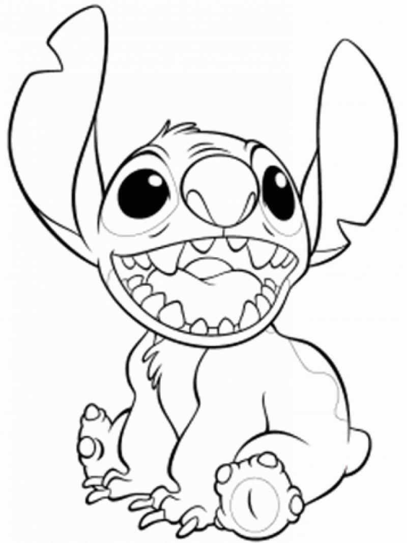 Dessins   imprimer Stitch Lilo   colorier Voir le dessin Voir le dessin