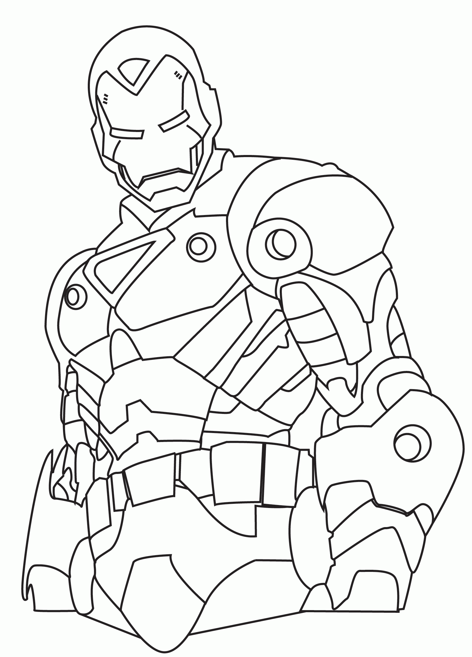 coloriage super heros a imprimer gratuit