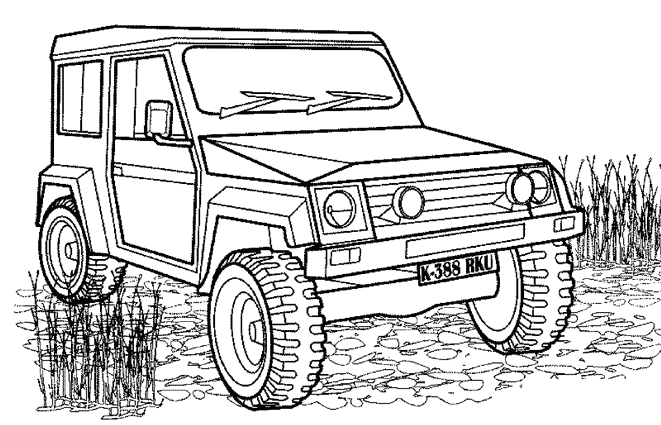 dessin vehicule de guerre