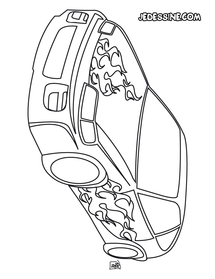 coloriage vehicule en ligne