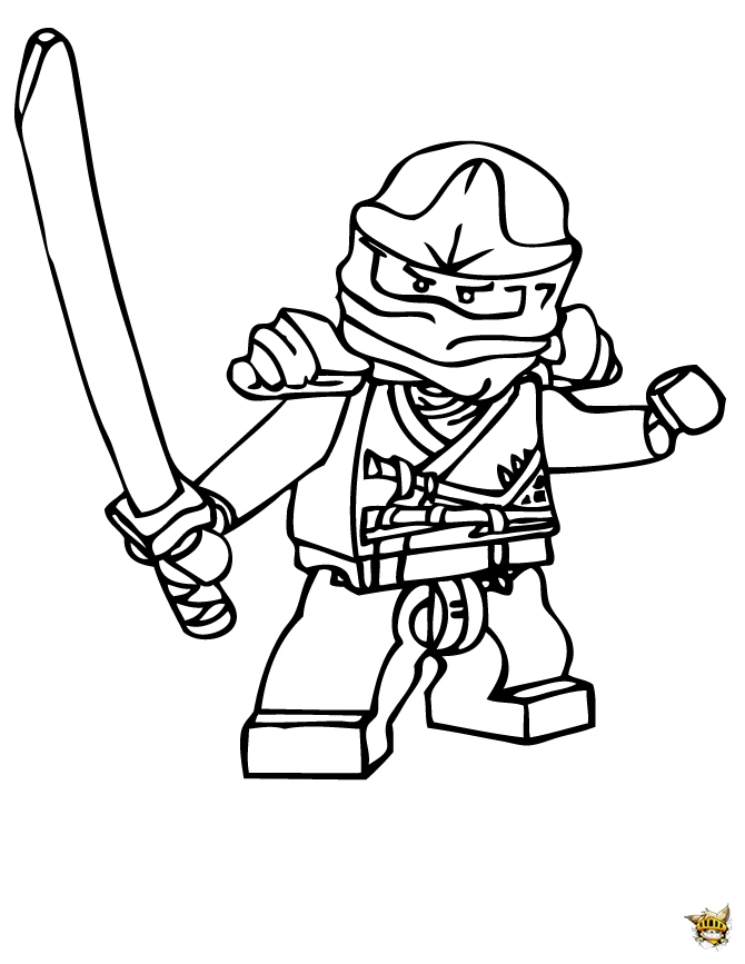 19 dessins de coloriage Véhicule Ninjago à imprimer