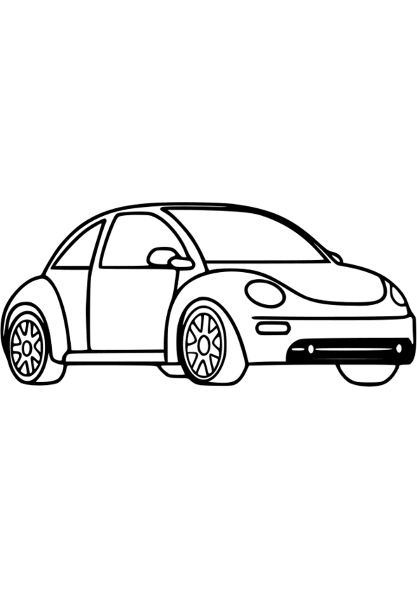 coloriage à dessiner vehicule