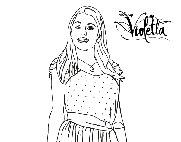 18 dessins de coloriage Violetta Saison 3 à imprimer