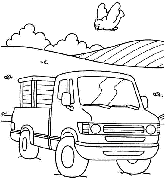 coloriage  dessiner vehicule en ligne