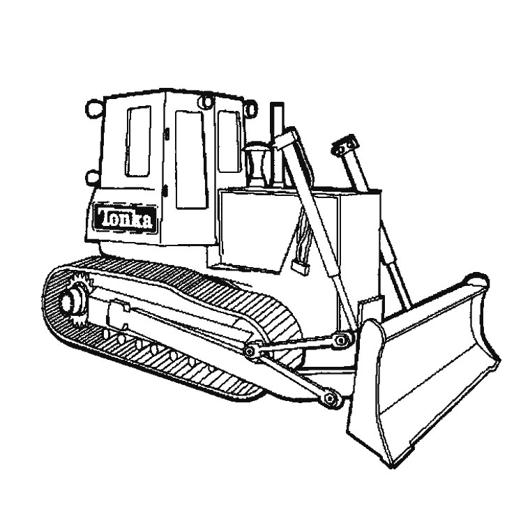 coloriage vehicule de chantier