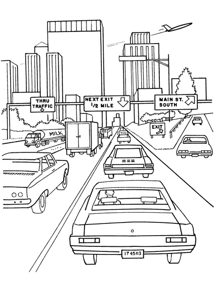 dessin à colorier de vehicule militaire a imprimer